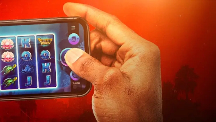 Slot de PokerStars Casino en un teléfono